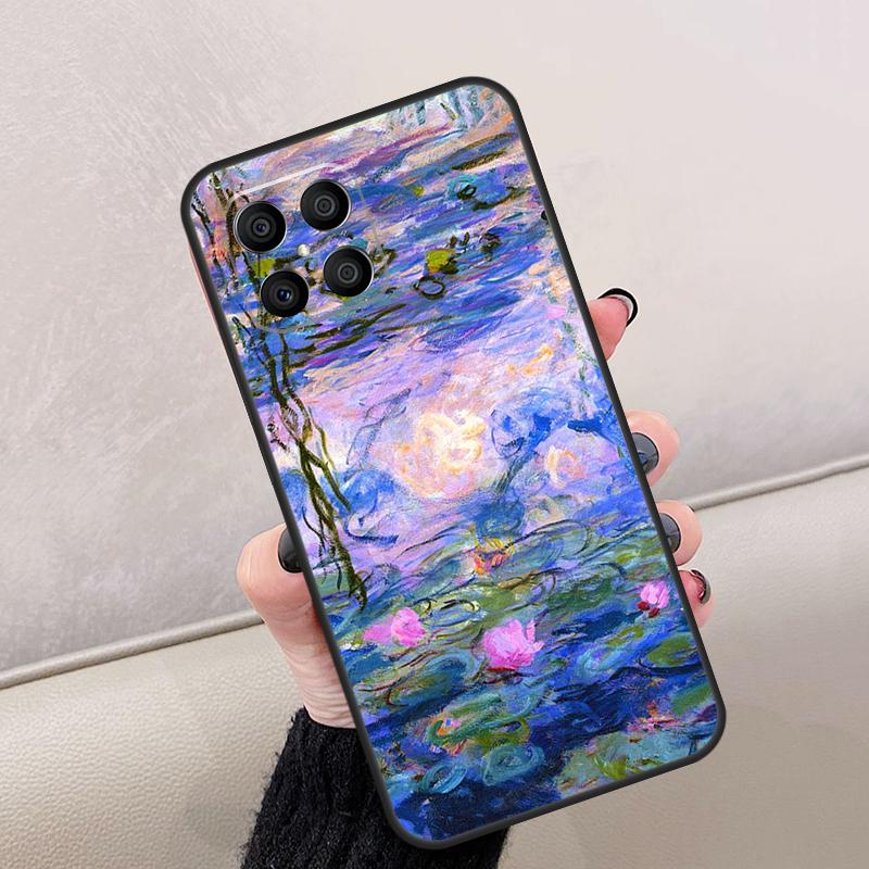 

Claude Monet Painting For Honor Magic 8 6 7 Pro Case For Honor 400 Lite 200 50 70 90 X8c X8b X9a X9b X9c X9d Win RT Honor 200 Pro