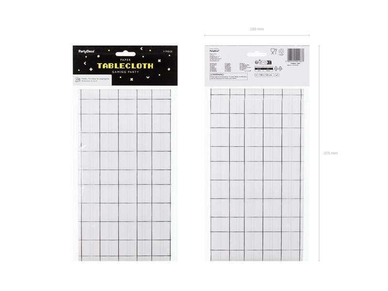 Obrus Papierowy Game, Mix, 180X120 Cm
