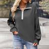 Women Fall Fashion Long Sleeve Shirts Patchwork Sweatshirt Casual Pullover Tops
