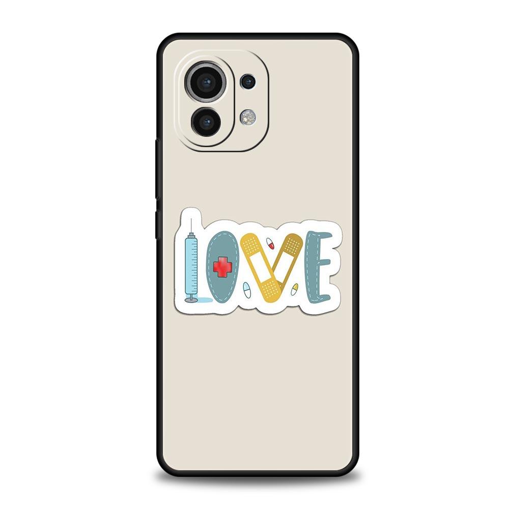 Phone Case For Xiaomi Mi 15 14 13 12 11 Lite 14T 13T 12T 11T Pro Poco X6 X5 M3 X3 Pro F5 F4 Cover Doctor Nurse Medical Medicine