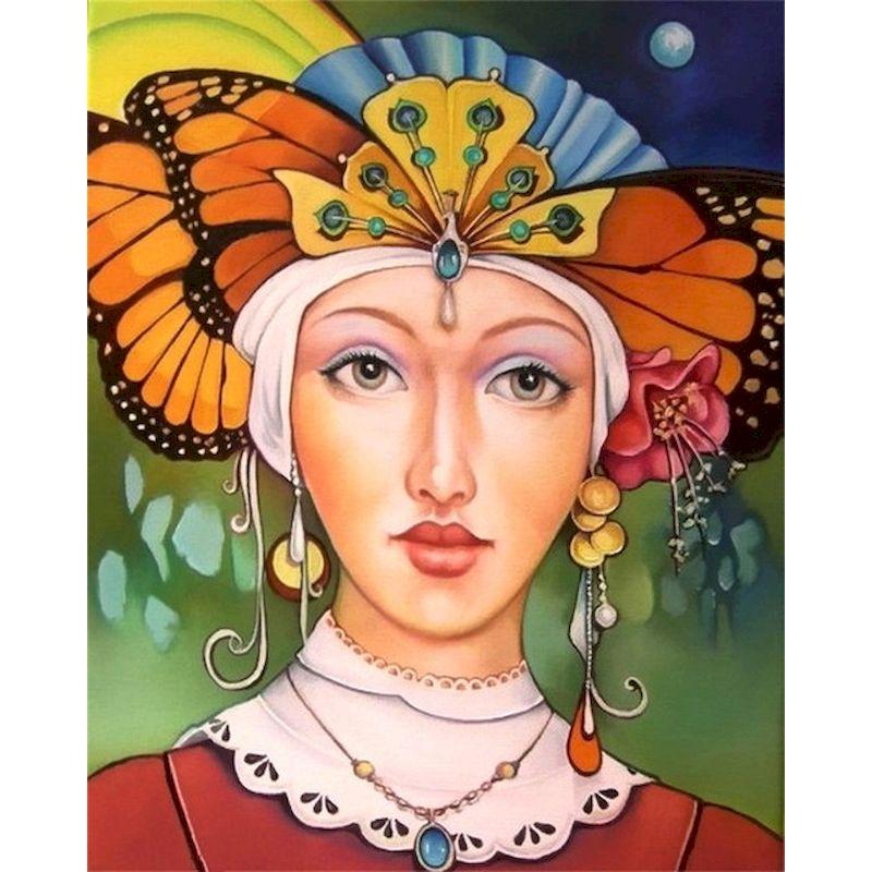 5D DIY Diamond Painting Women Kits Cross Stitch Diamond Embroidery Rhinestone Art Home Decoration Adults Picture Kits