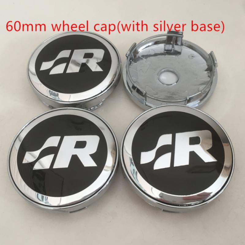 4 szt. 56mm 60mm osłona środkowa koła samochodu kołpak piasty żywica odznaka naklejka z logo stylizacja akcesoriów samochodowych