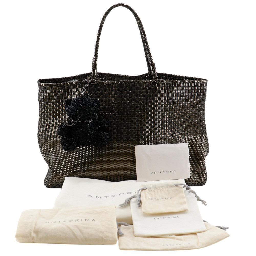 Anteprima Intretti Tote Bag Black Wire Cord Women Used