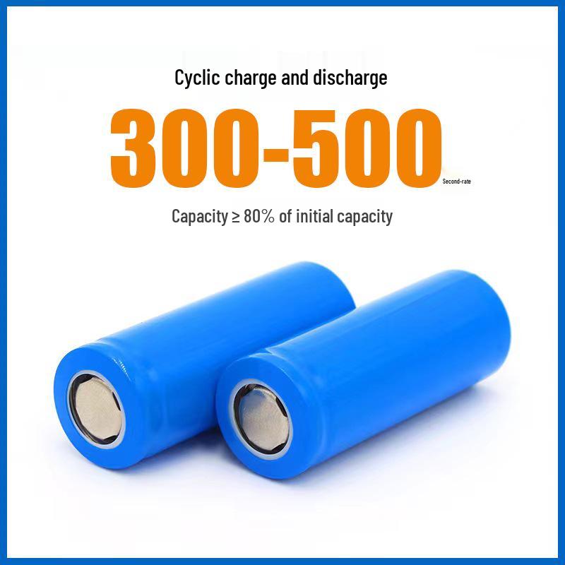 18500 Lithium Battery - High Capacity (1200-2400mAh)