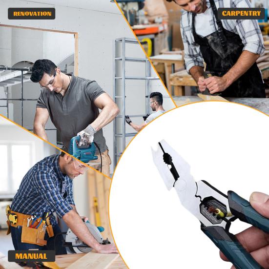 1/2Pcs Wire Cutters with Ergonomic Non-Slip Grip High-Carbon Steel Multi-Purpose Wire Cutting Pliers DIY Industrial Tool