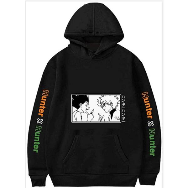 New Day Manga Printed Hooded Sweater