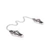Women Metal Chain Nipple Clamp BDSM Nipple Clip Fetish Toy Breast Massager Exotic Adult Games Accessories For Wedding