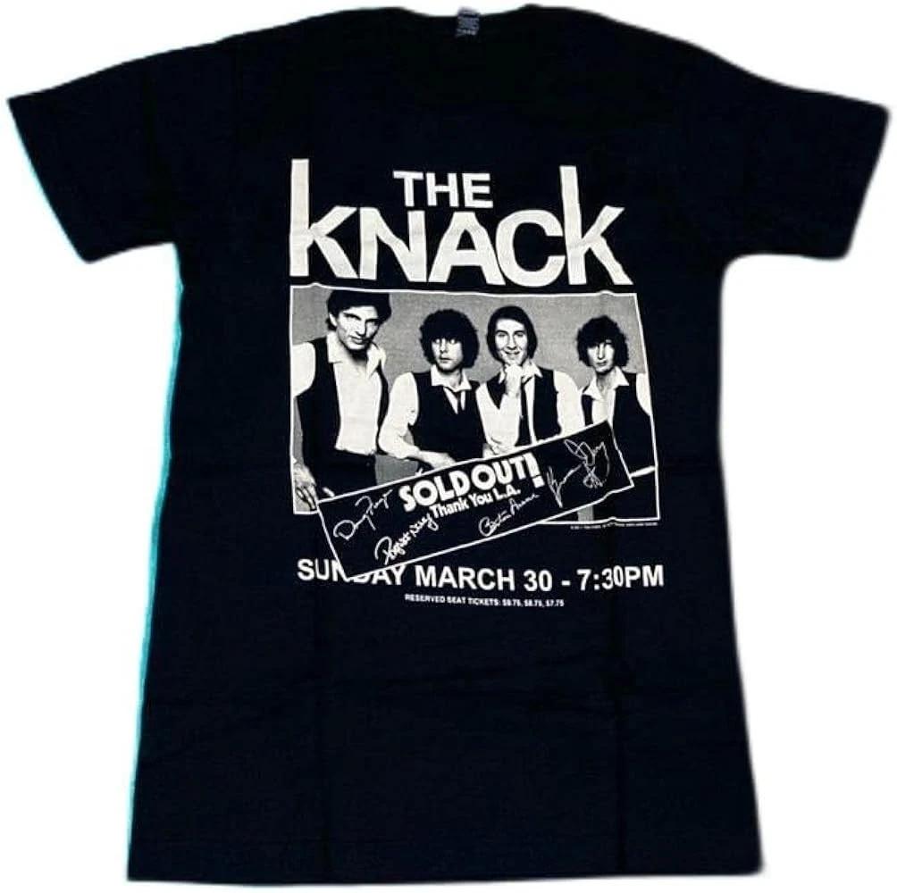 

Rare THE KNACK Band The Knack T Shirt Black S to 5XL 4XL