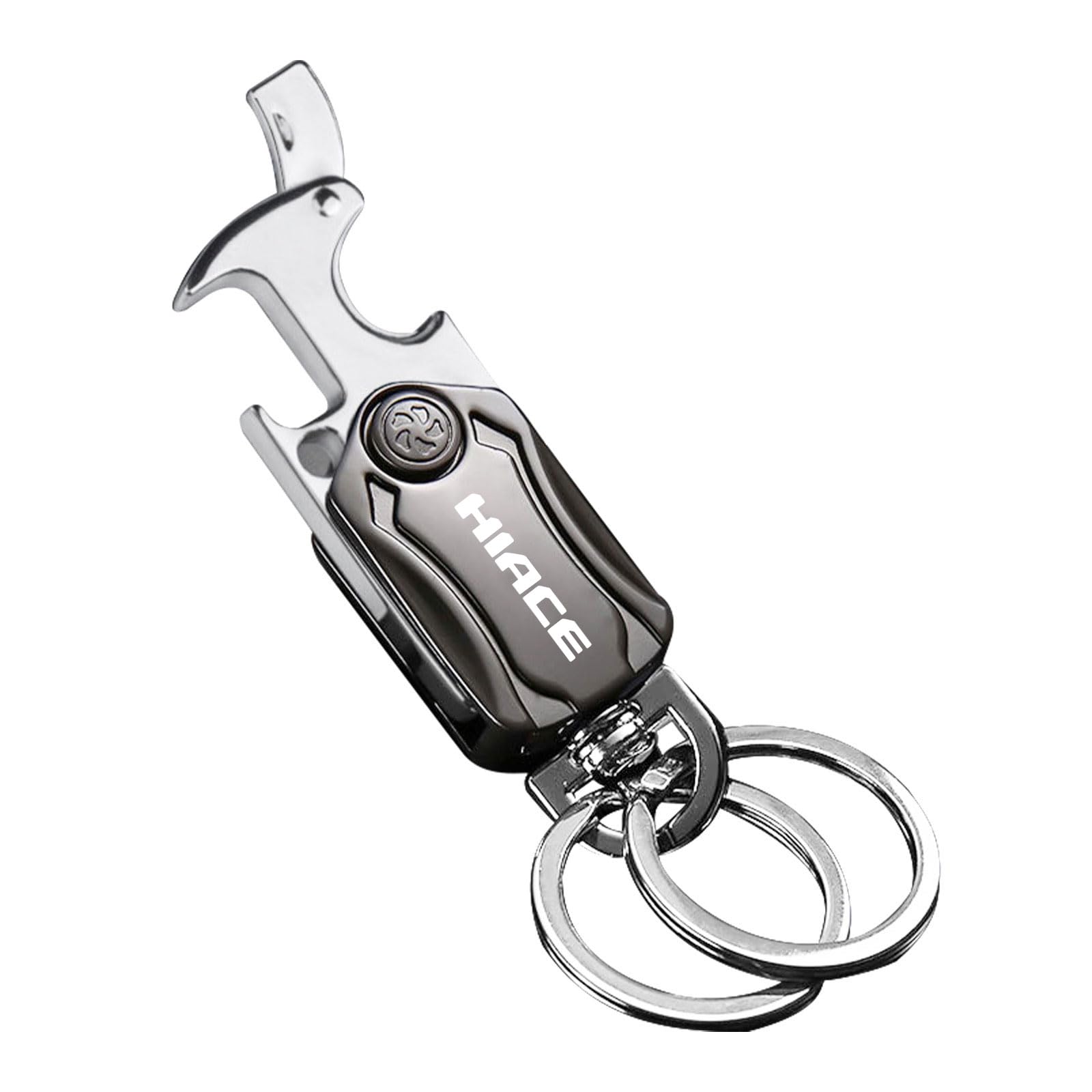 

MAIFANGQI Car Key Chain, Fingertip Gyro-shaped Key, Car Keychain, Mountain Climbing Keychain, Carefully Selected Suitable for Hiace