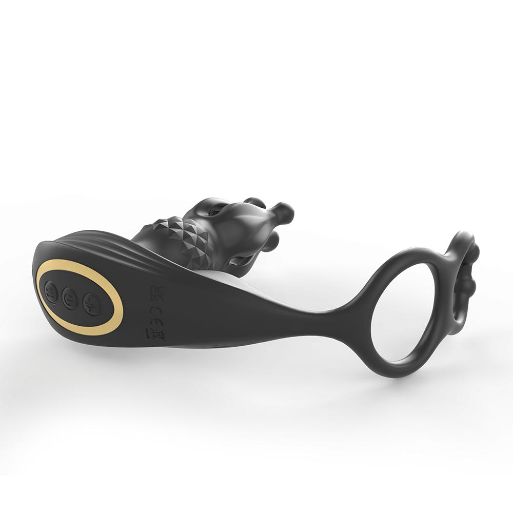 Prostate Massager Anal Vibrator Male Sex Toys for Men Anal Plug 9 Tension Shock Flapping Thrusting Vibrating Butt Plug Dildo 18+