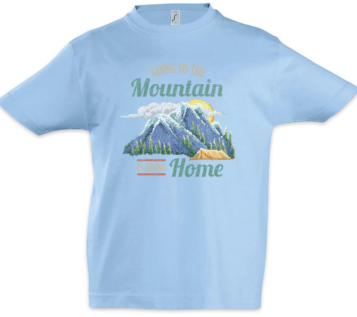 Going To The Mountain Kids Boys kids boys T-Shirt Camping Hiking Mountains Boy Scouts 160