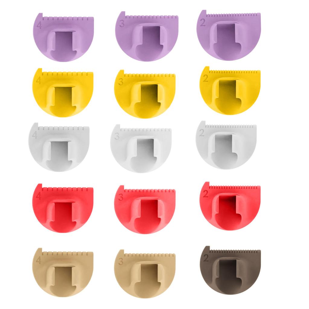 3Pcs Sewing Templates Ruler Finger Sewing Ruler Quilting Stitching Aid For Fabric Measuring Quilting Sewing Craft