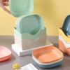 10Pcs Set Reusable Fruit & Dessert Plates - Washable, Multifunctional Snack Dishes With Built-In Base For Bones & Candy