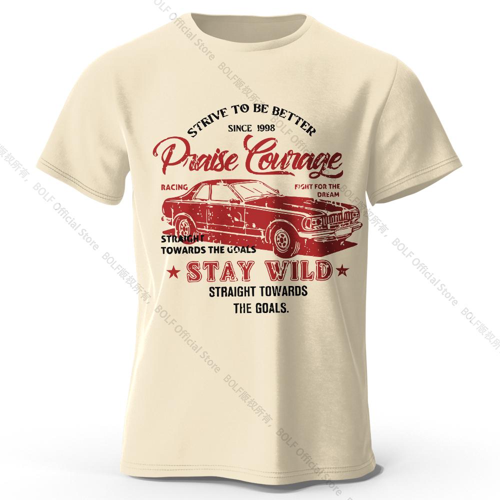 

Men s Old Car Printed T-Shirt 100% Cotton Oversized Vintage Old School Graphic Tees for Men Women Summer Tops 4XL