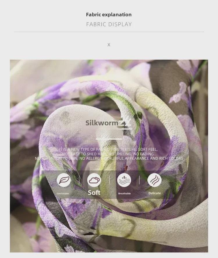 Spring/Summer 2024 Mulberry Silk Floral Dress - Temperamental Socialite Style