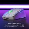 Turtle Beach Kone XP Air Wireless Gaming 19K with Charging Dock and Reflex RGB Light Mouse, 2.4GHz/Bluetooth, White, Optical, Multi-Button, 99g,