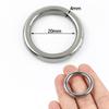 2-10Pcs 316# Stainless Steel Seamless O Rings Buckle Pet Collar Clasp Backpack Strap Hanging Bed Connection Anti-rust Ring