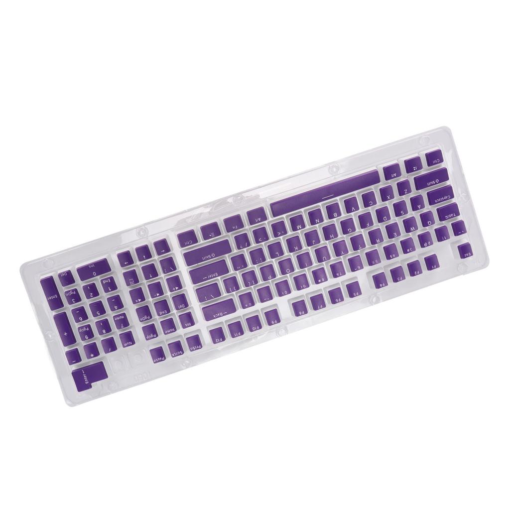 Keyboard Keycaps 110 Keys FOS Step OEM Height 2 Color Injection Molding Computer Accessories
