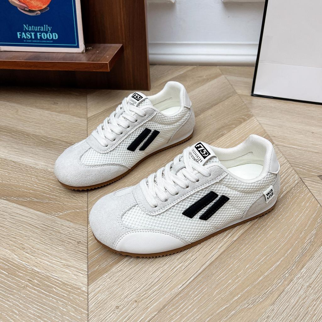 22 new summer breathable mesh Forrest Gump shoes retro color matching light leisure sports moral training shoes