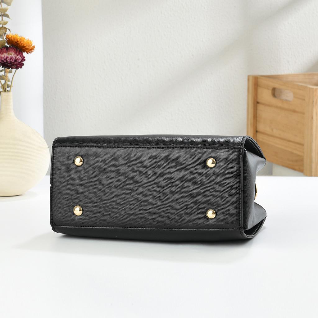 Women’s Light Luxury Top Handle Handbag, Trendy Elegant Atmospheric Shoulder Crossbody Bag For Daily Casual Outfits