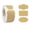 300Pcs/Roll Writable Spice Jar Label Stickers Blank Stationery Sticker Tags  Can