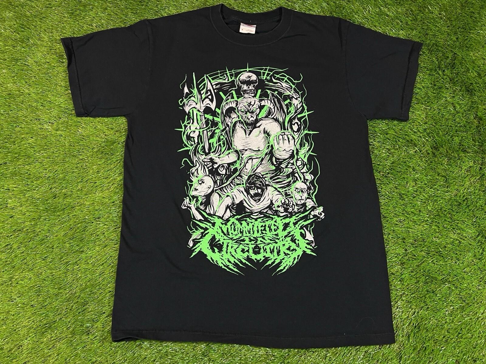 Rare - Mummified In Circuitry - Y2K Metal Rock Band Shirt - Adult Size MEDIUM Unisex T-Shirt XXL