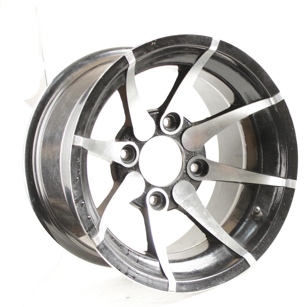 Roues tout-terrain en alliage d'aluminium 12" pour VTT/Kart de plage - Tailles de jante 25x8-12 et 25x10-12