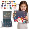 Natural Crystal Calendar Advent Calendar 24 Days Learning Toys Rock Collection Christmas Countdown Calendar For Teens Kids