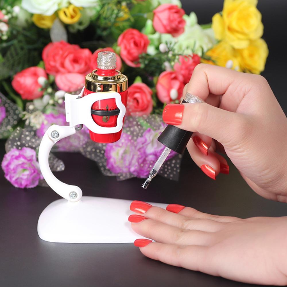 Adjustable Effortless Manicure Pedicure Companion Hands-Free Manicure Stand  for Smooth Application