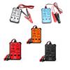 Automotive Electrical Tester 4 Pin 5 Pin 12V 24V with Battery Cable, Five Seat Diagnostic Tool for Daily Garage Use