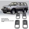 Denash 4Pcs Interior Door Handle Bezel, 69277-60010 Replacement Inner Door Handle Trim Cover for 80 Series FJ80 FZJ80 HDJ80 HDJ81 HZJ80 HZJ81