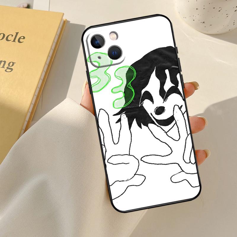 Bladee 333 Phone Case For iPhone 13 12 11 14 15 16 Pro Max Case For iPhone XR X XS Max Plus Coque Capa