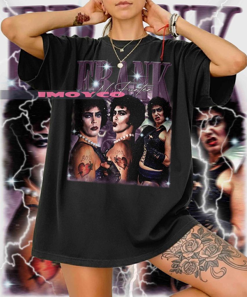 Retro Frank N Furter Comfort Colors Tee, Rocky Horror Picture Show