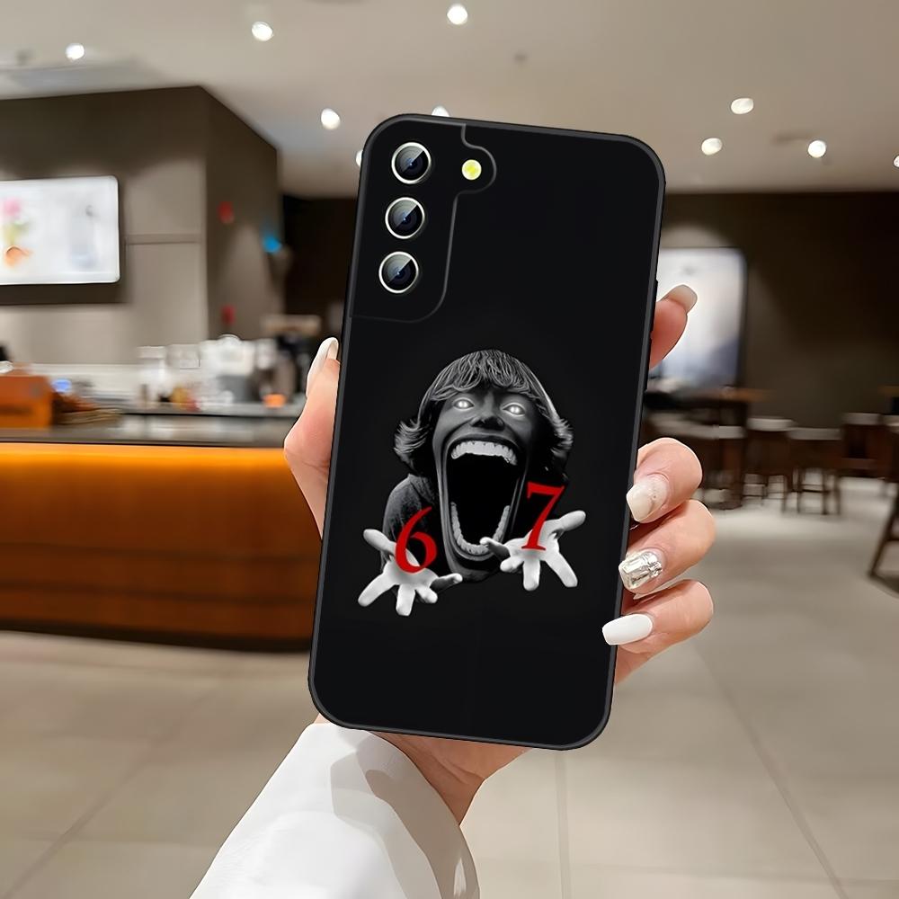 67 Six Seven Phone Case For S25 Samsung S26 S24 Ultra S22 S23 S20 Fe S21 Plus A54 A34 A16 A53 Back Cover