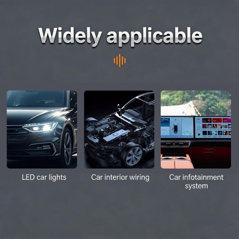 Plastic Waterproof Terminals Connector Electrical Plugs Connector Upgrades for Automotive & Outdoor Electrical Application