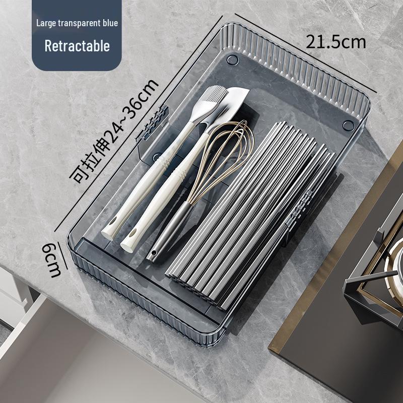 Acrylic Cosmetic Storage Drawer with Divider for Vanity and Desktop Skincare Organization