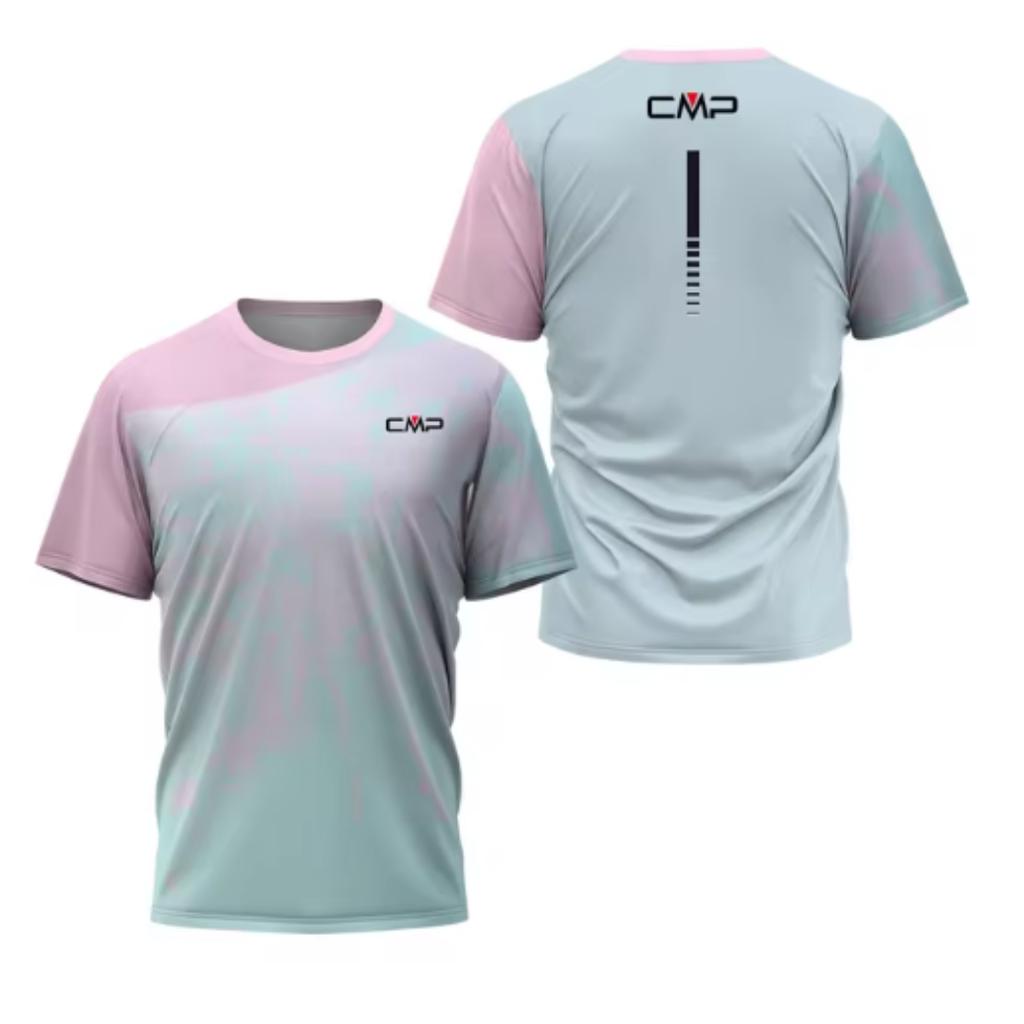 Summer 3D Printed Men's Quick Drying T-Shirt High Quality Hiking Tennis Badminton Sports T Shirt Fashion Male Cmp Short Sleeve Clothes