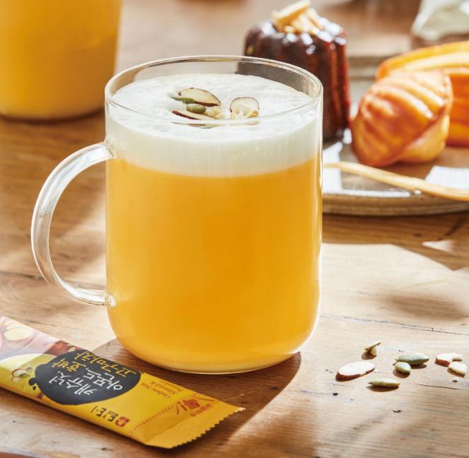 Koreanischer Nuss- und Süßkartoffeltee – DamTuh Cashew-Mandel-Kürbis-Mischung