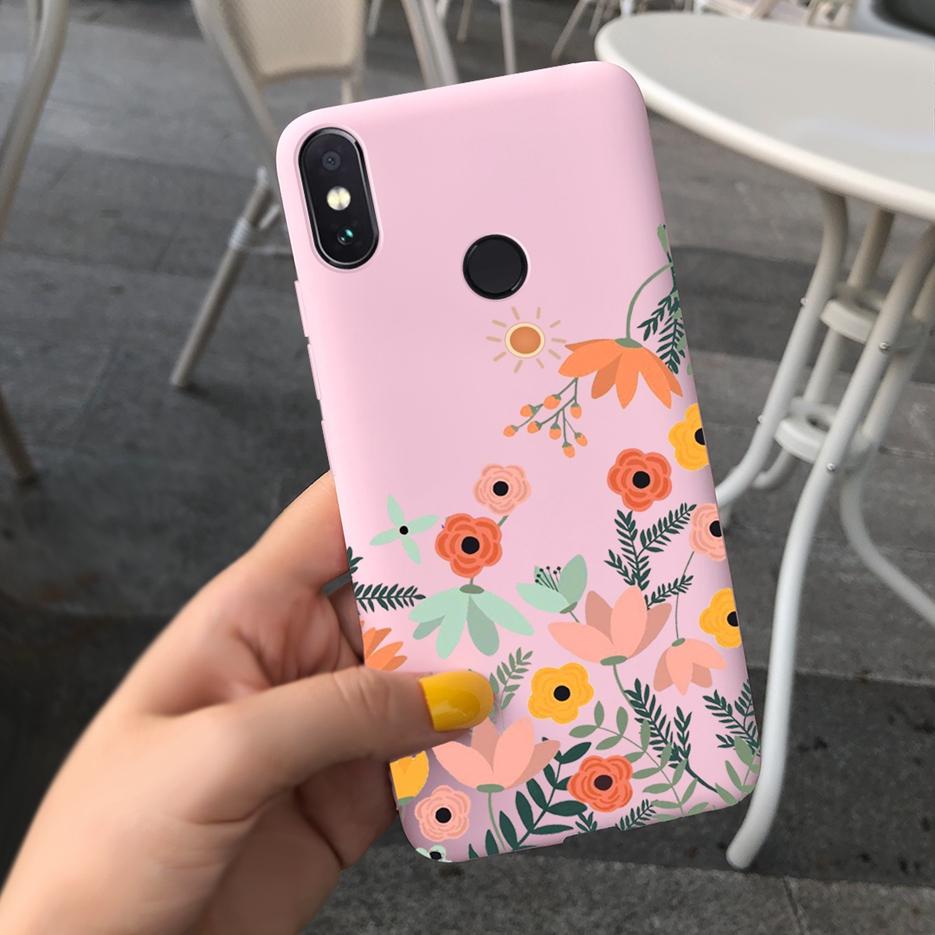 For Xiaomi Redmi Note 5 Pro Case Lovely Candy Painted Cover Soft Silicone Case For Xiaomi Redmi Note 5 Pro Note5Pro Cover Bumper