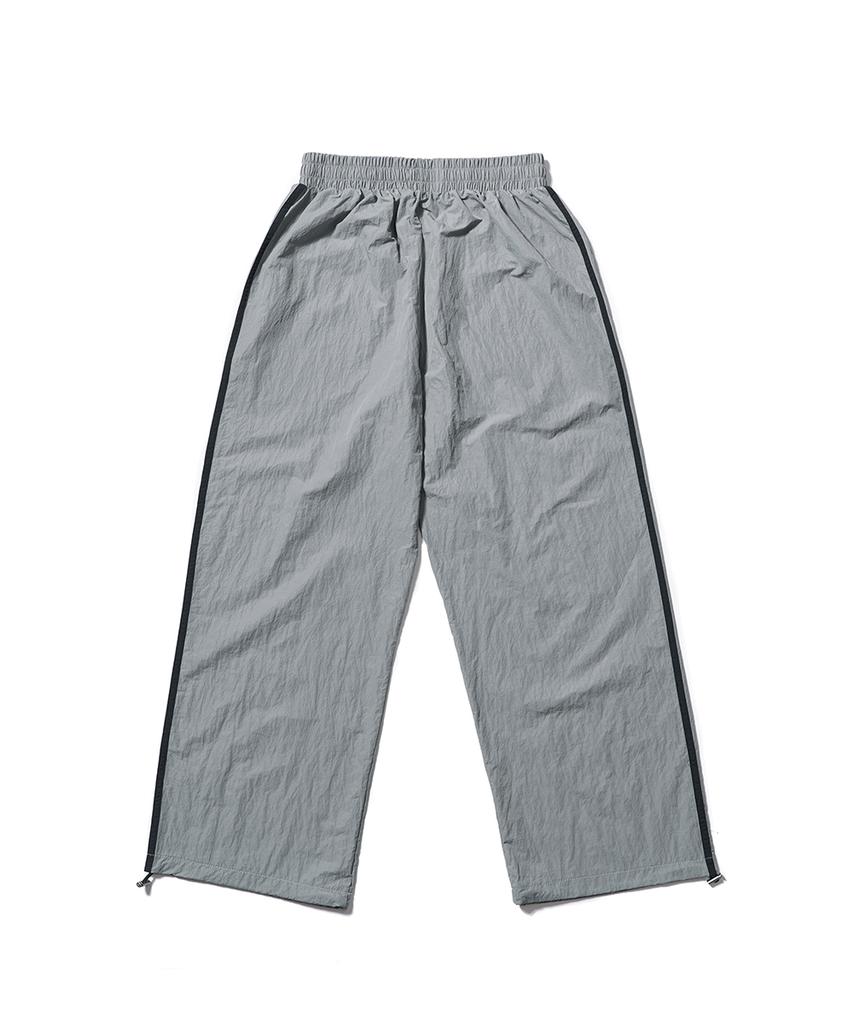 GAKKAI UNIONS Sparkle Nylon Line Pants Gray