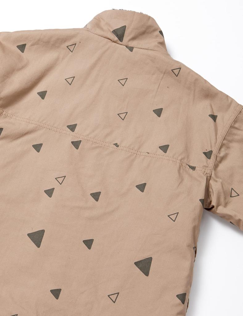 Nicofurato Triangle and Square Size Size 100 Kids' Jacket, 220563, Sand,