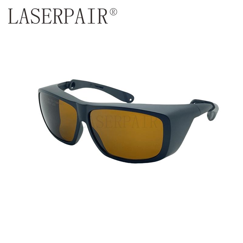 LP-GTY-2 Eye Protection Laser Safety Glasses for  532nm 808nm 1064nm Pico Laser Protection (Transparent,safety glasses)