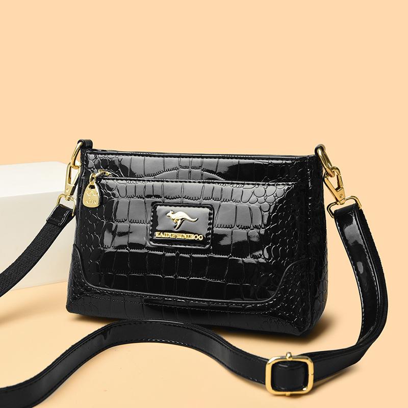 Fashionable Printed Crossbody Bag Single-shoulder Bag Women's Small Square Bag