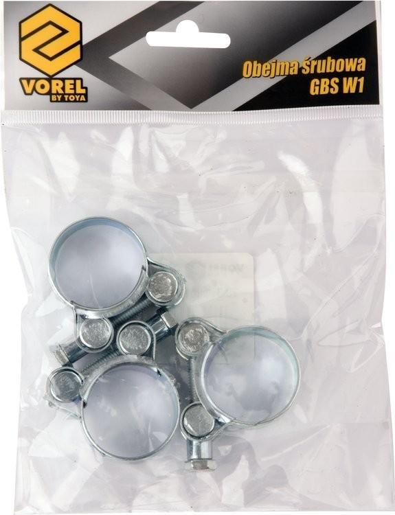 Screw Clamp Gbs W1 27-29/18mm 3pcs 73791 VOREL