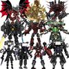 Cross-Border Titan Clockman Vs. Toiletman TV Speaker Building Blocks Minifigures