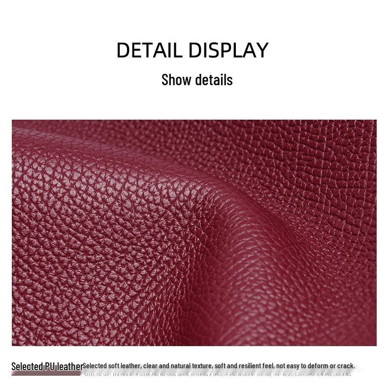 Women's Elegant Dual-Use Handbag: Large Capacity, Light Luxury, Commuter-Friendly