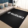 3D Racing Car S-SUZUKI Logo Motorcycle Carpet Rug for Living Room Bedroom Home Sofa Decoration,Kids Play Non-slip Floor Mat