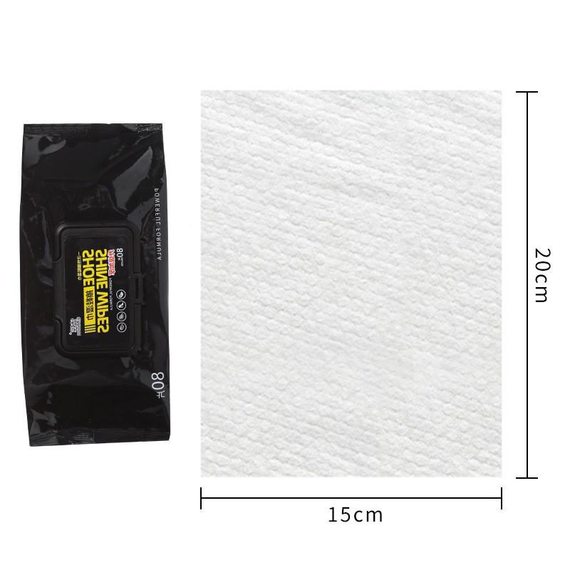 Shoe Cleaning & Polishing Wipes for Stain & Yellowing Removal - Travel-Friendly & Disposable for White Shoes