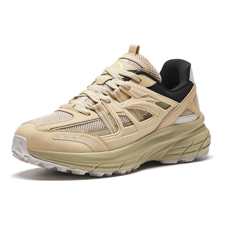 Anta AT955 Durable Low-Top Running Shoes Men Sneakers Yellow 912345598-4