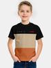 Kids Clothes Gradient Paris Printed T-Shirt Summer Outdoor Boys Girls 2-10Y Casual Short Sleeve Fashion Trend Street Child Top